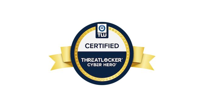ThreatLocker Cyber Hero 2026 certification